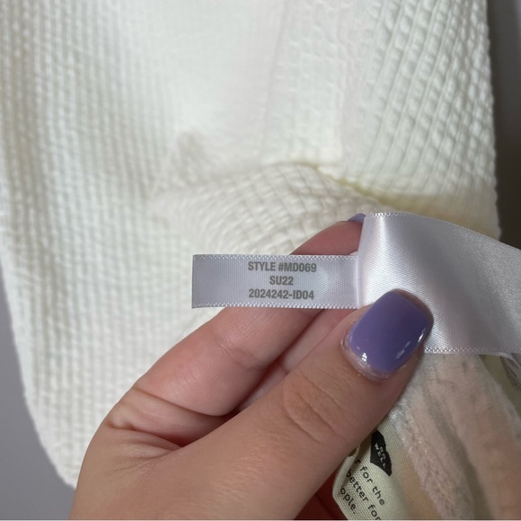 Madewell seersucker apron tank XL - Picture 4 of 6